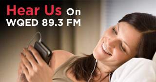 Hear us on WQED 89.3 FM!