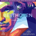 Cover art for the 2021 release of PSO's Beethoven's 9th