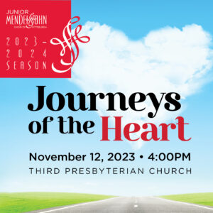 Journeys of the Heart, November 12, 2023 4pm, Third Presbyterian Church